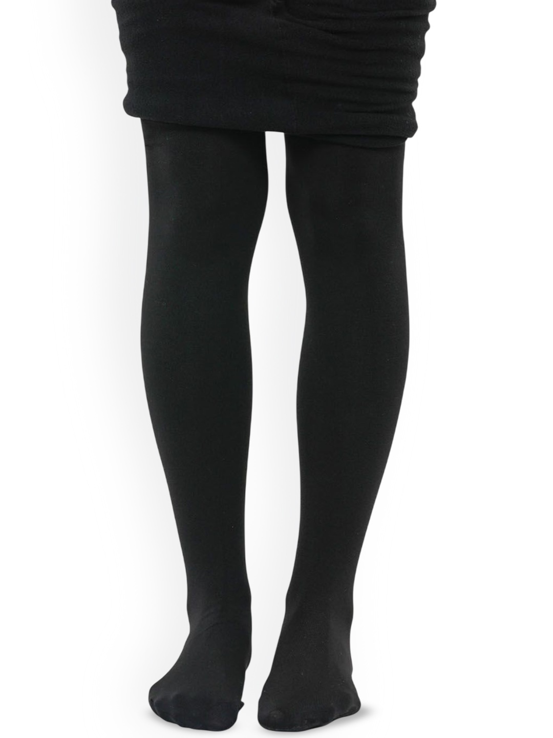 

Bonjour Girls Velvet Stretchable Thermal Bottom, Black