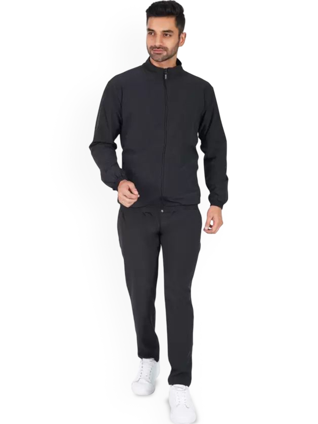 

HIRRUX Men Sweatshirt & Trackapants, Black
