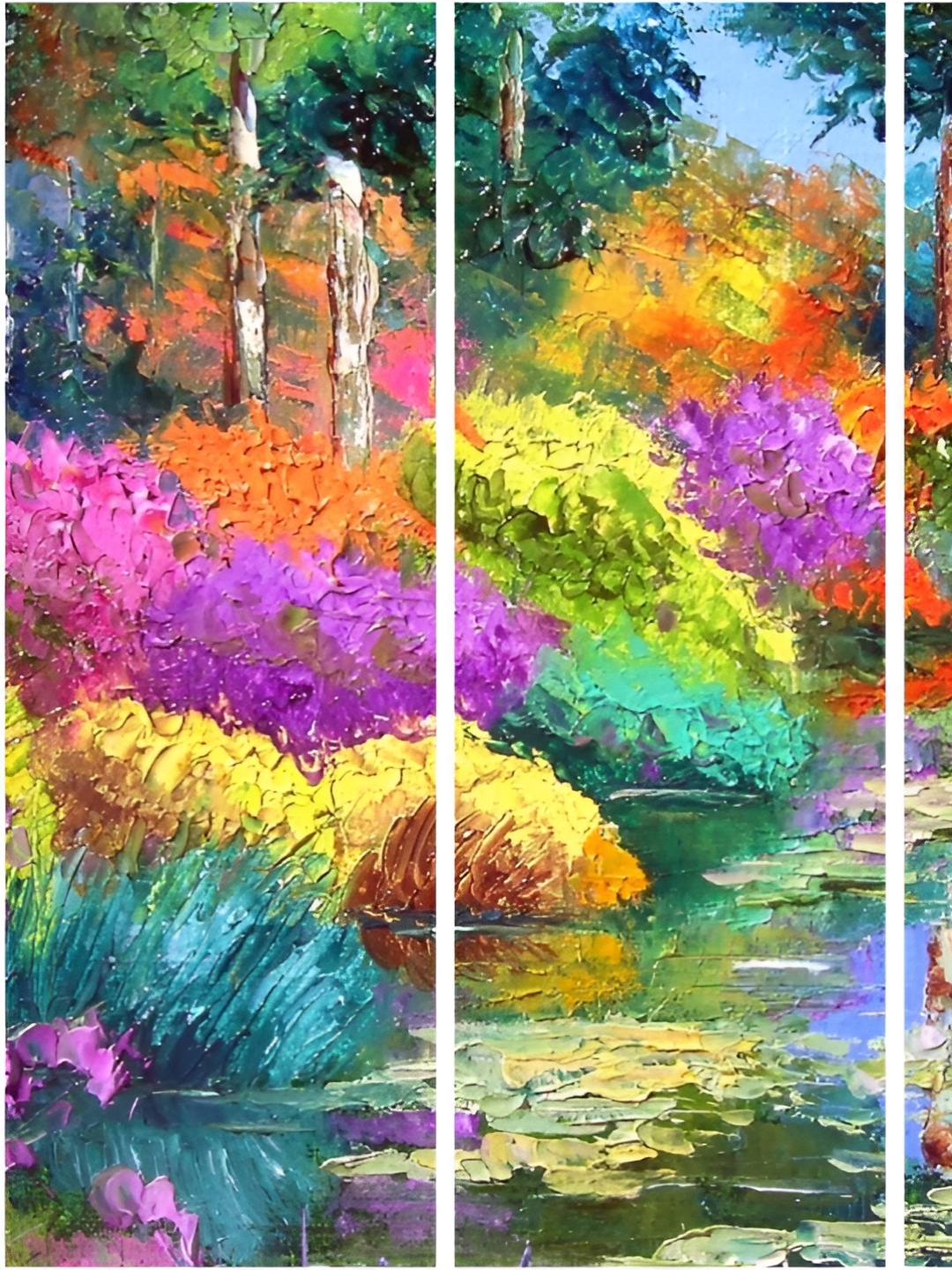 

Inephos Yellow & Purple 1 Piece Canvas Floral and Botanical Wall Paintings