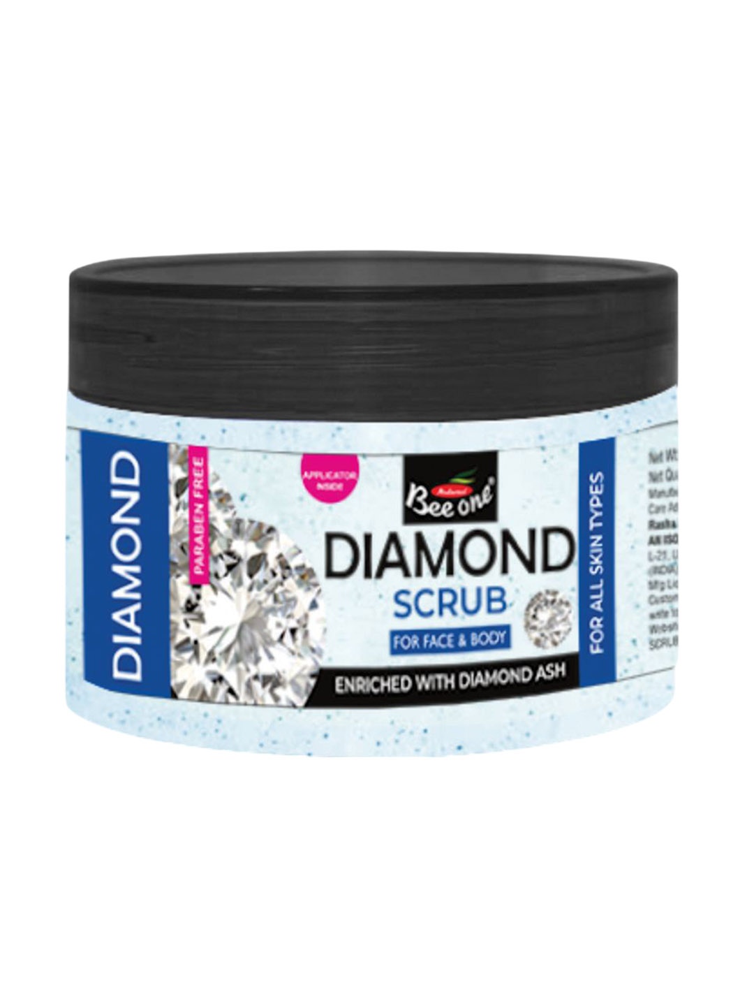 

Beeone Diamond Face & Body Scrub- 250 ml, Silver