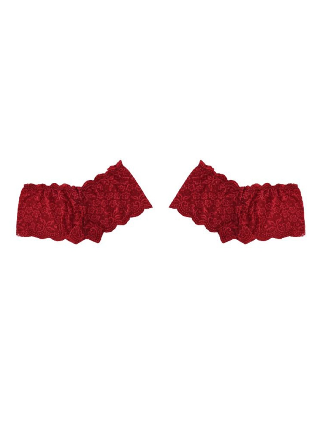 

SHREE GANESH FASHION Pack Of 2 Self Designed Hipster Briefs NETBOYSHORT 002 RR SM, Red
