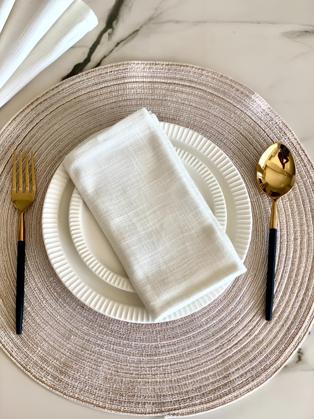 

Mason Home White 6 Pieces Pure Cotton Table Napkins