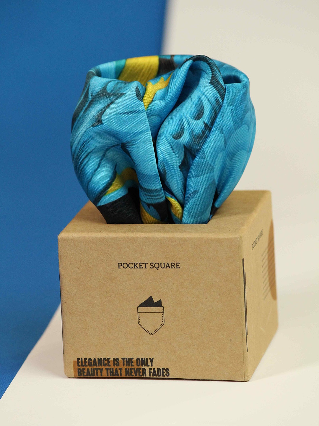 

Tossido Printed Pocket Squares, Blue