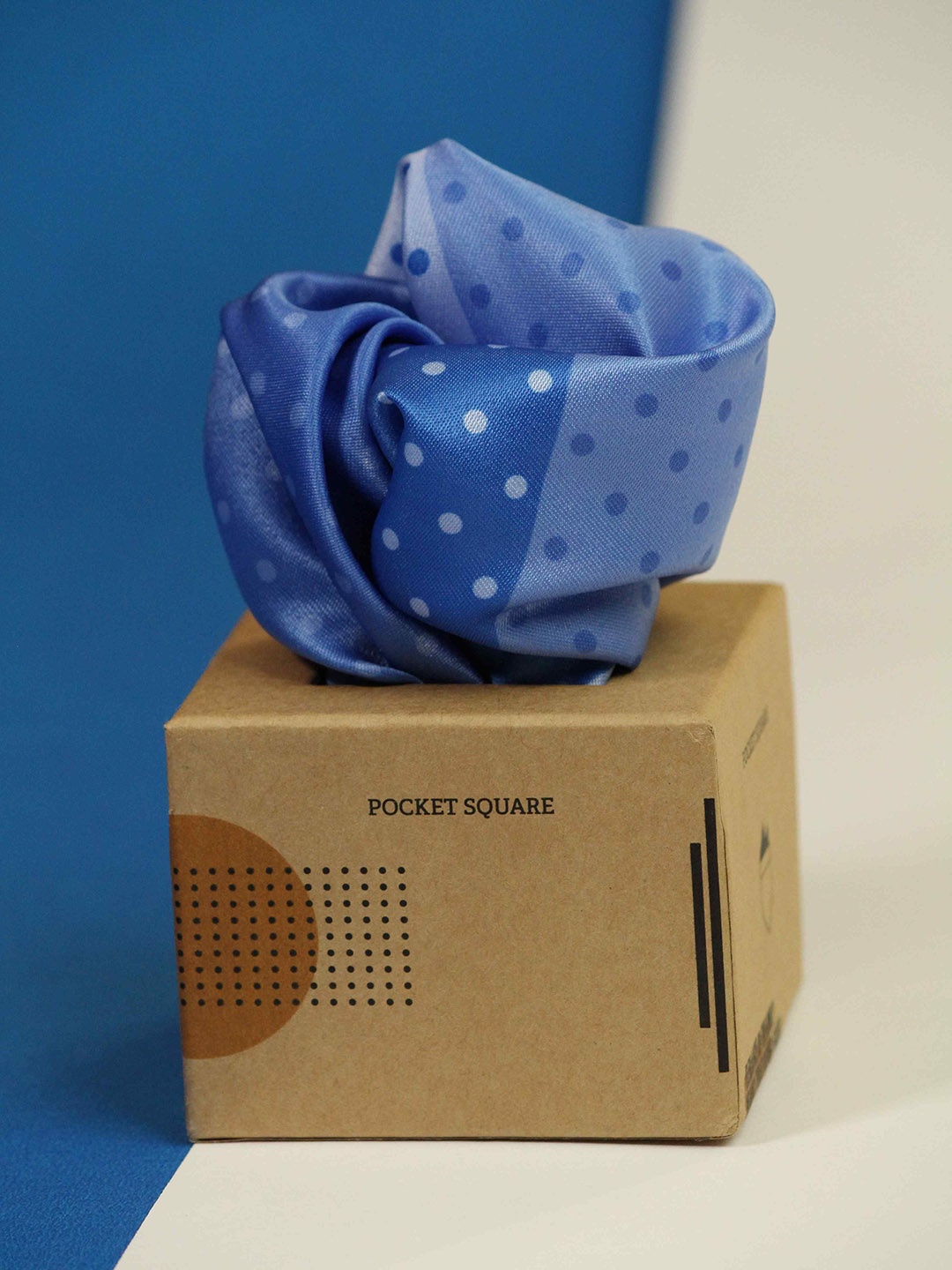 

Tossido Printed Pocket Squares, Blue
