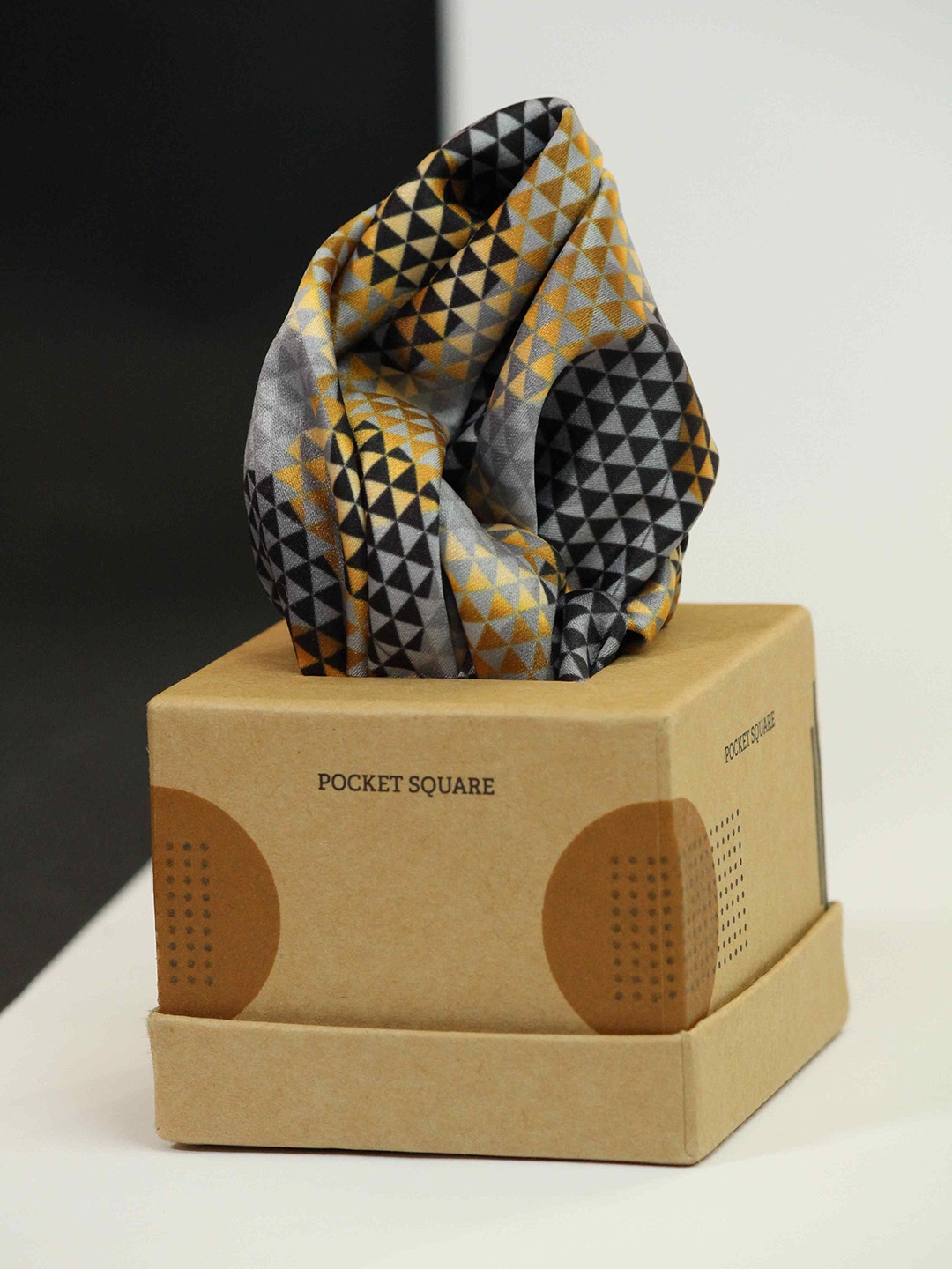 

Tossido Printed Pocket Squares, Brown