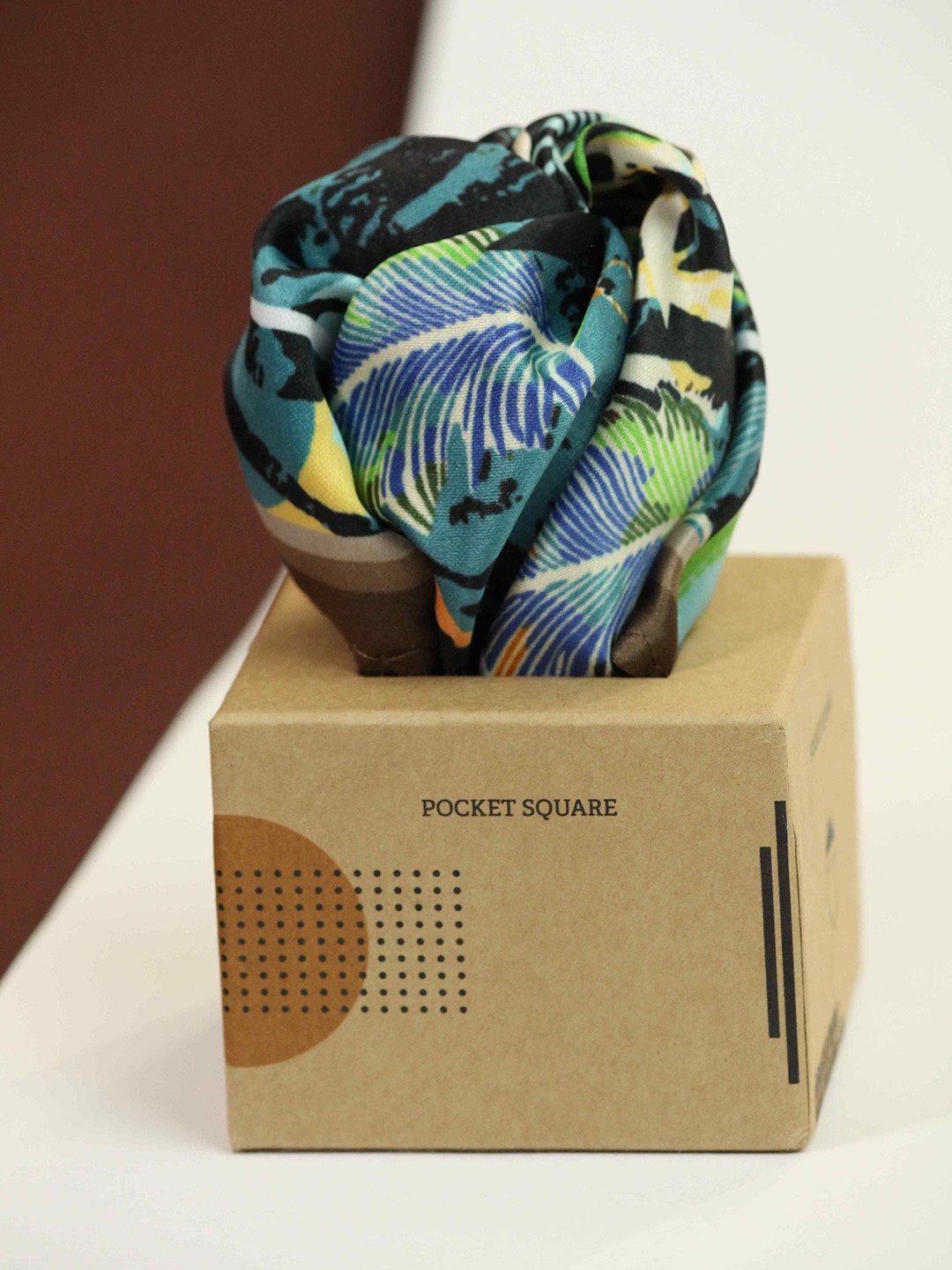 

Tossido Printed Pocket Squares, Green