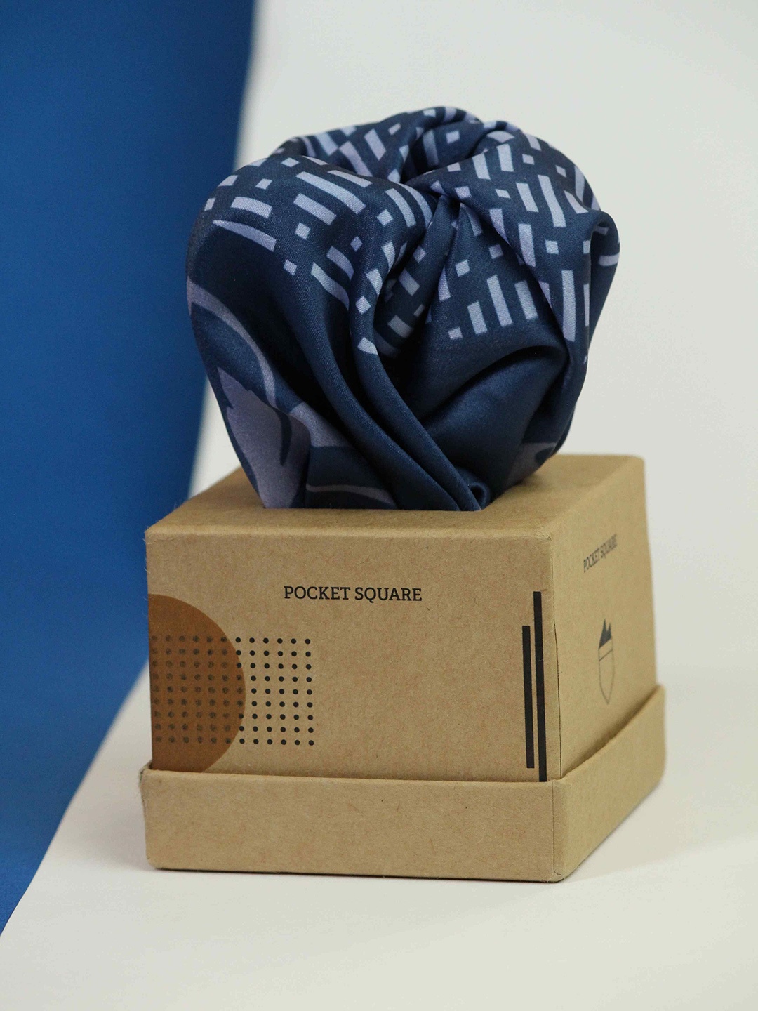 

Tossido Printed Pocket Squares, Blue
