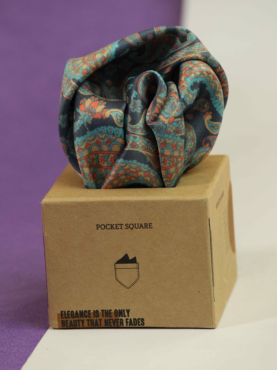 

Tossido Printed Pocket Squares, Grey