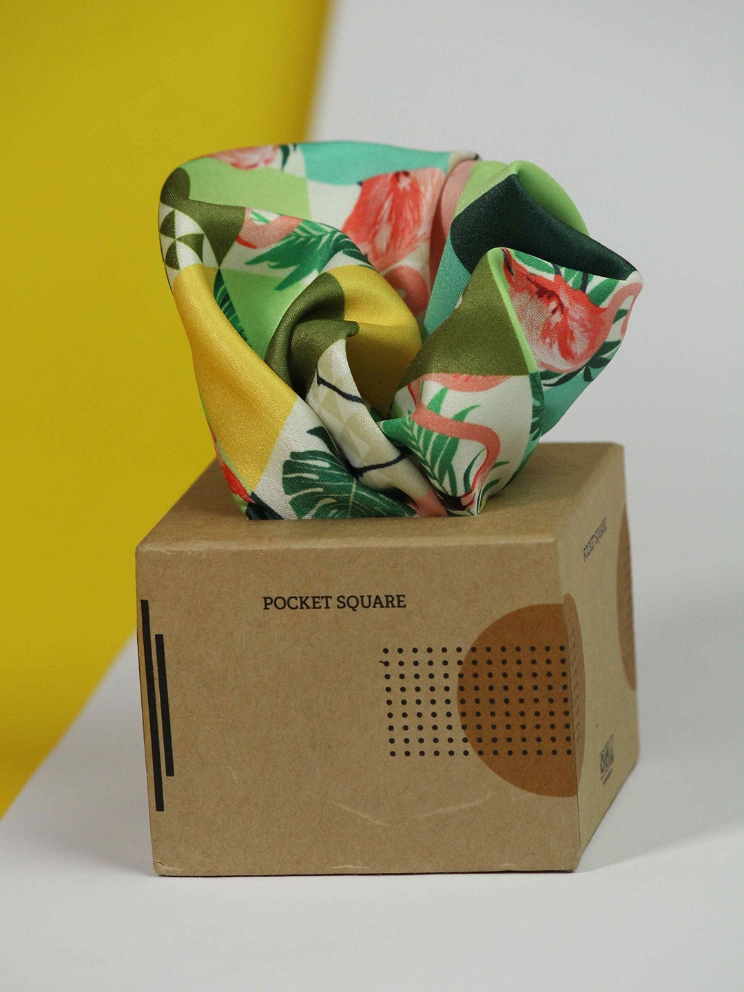 

Tossido Printed Pocket Squares, Green