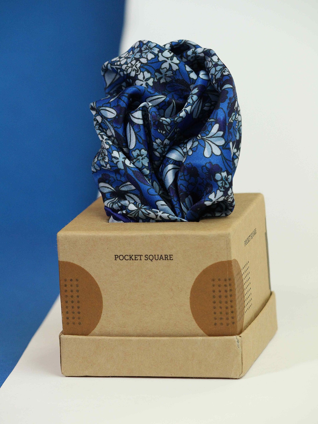 

Tossido Printed Pocket Squares, Blue