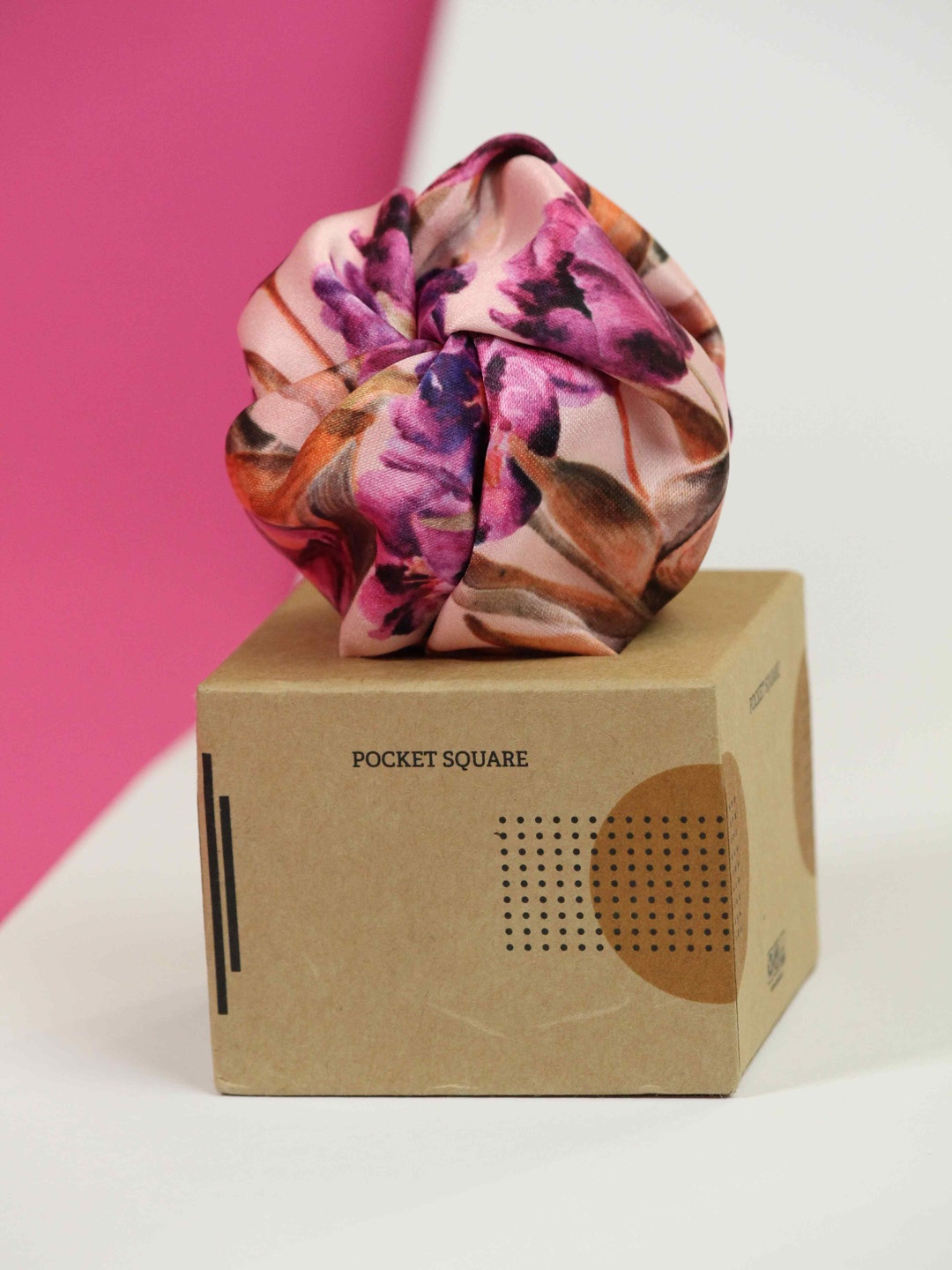

Tossido Printed Pocket Squares, Pink