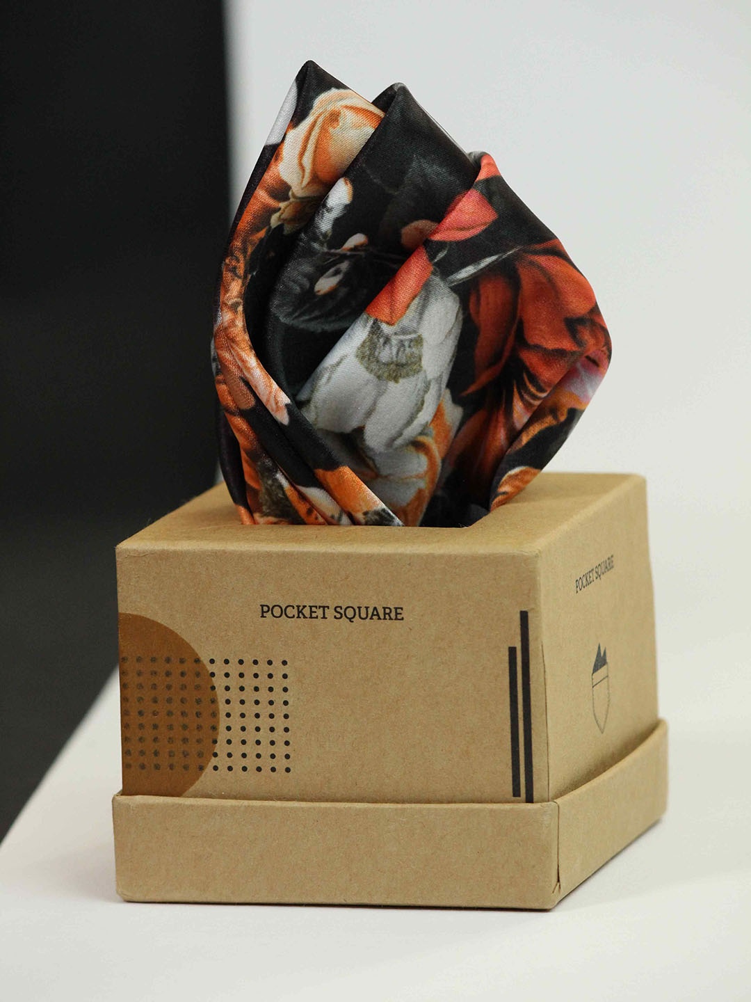 

Tossido Printed Pocket Squares, Black