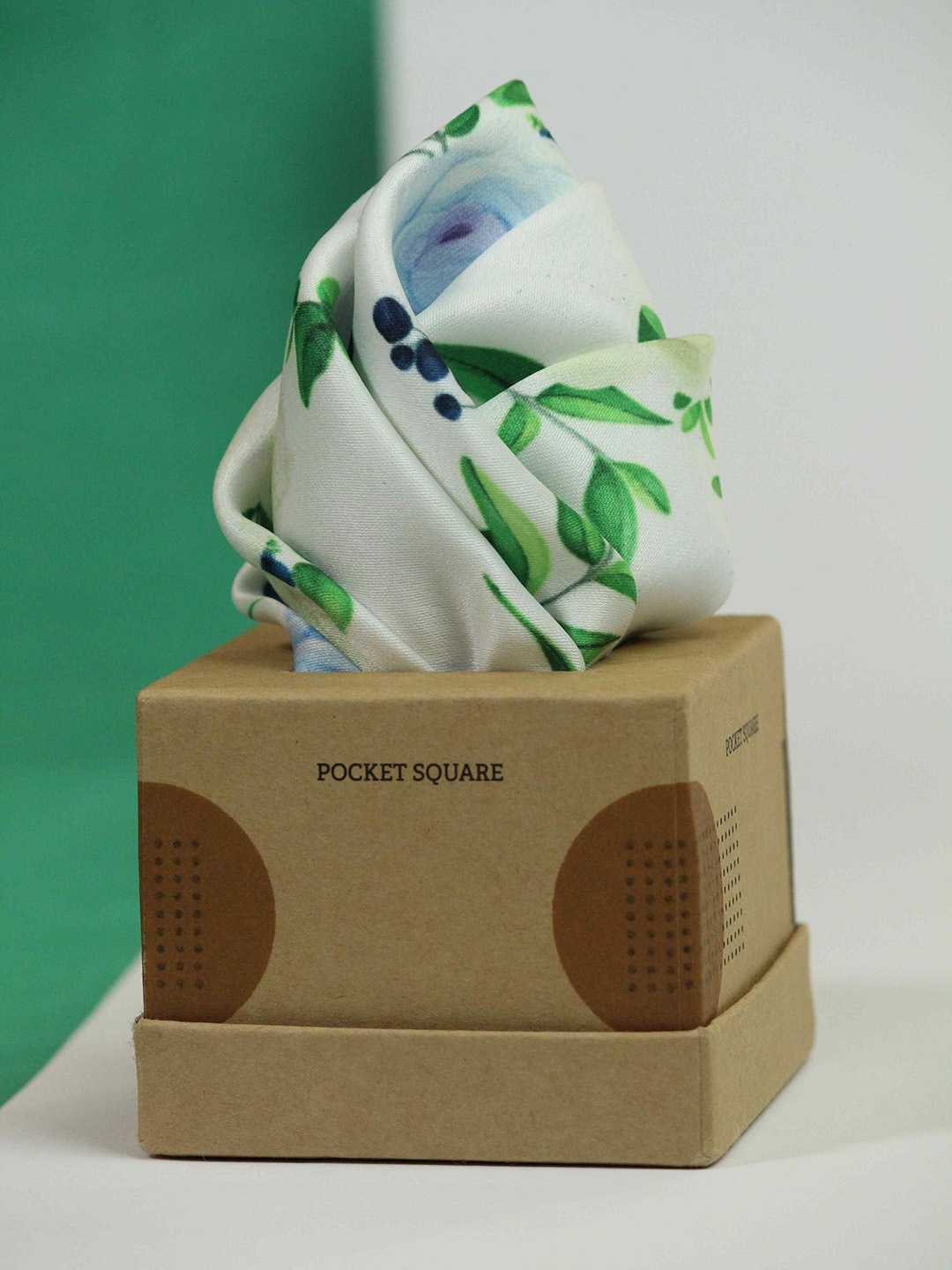 

Tossido Printed Pocket Squares, White