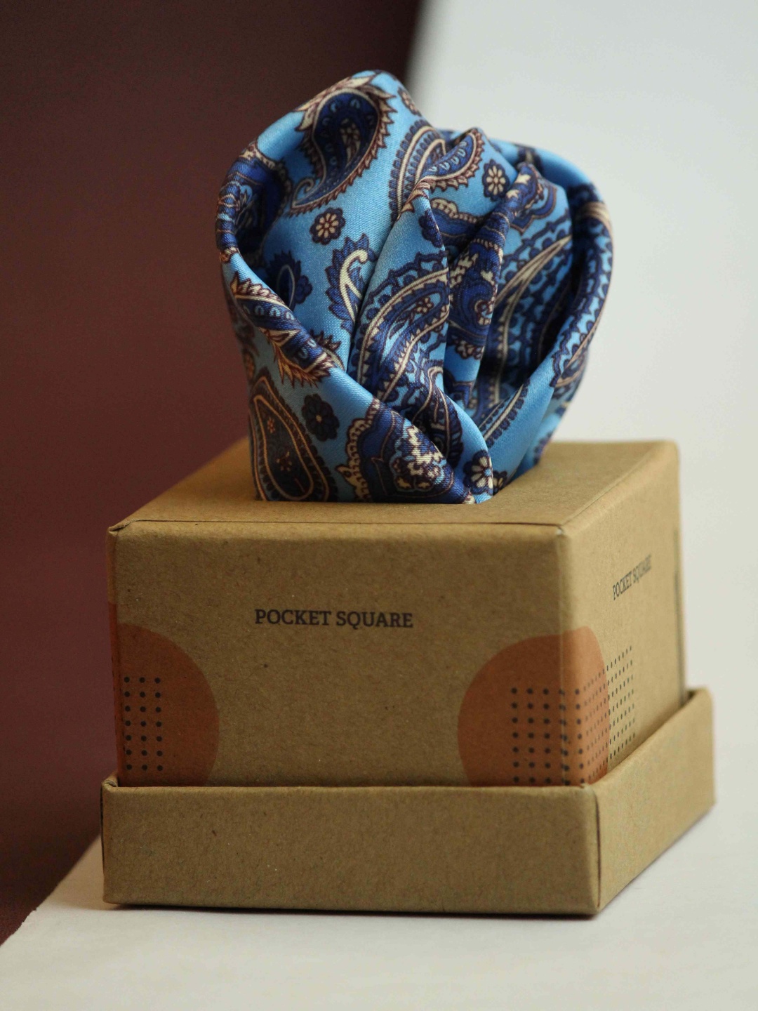 

Tossido Printed Pocket Squares, Blue