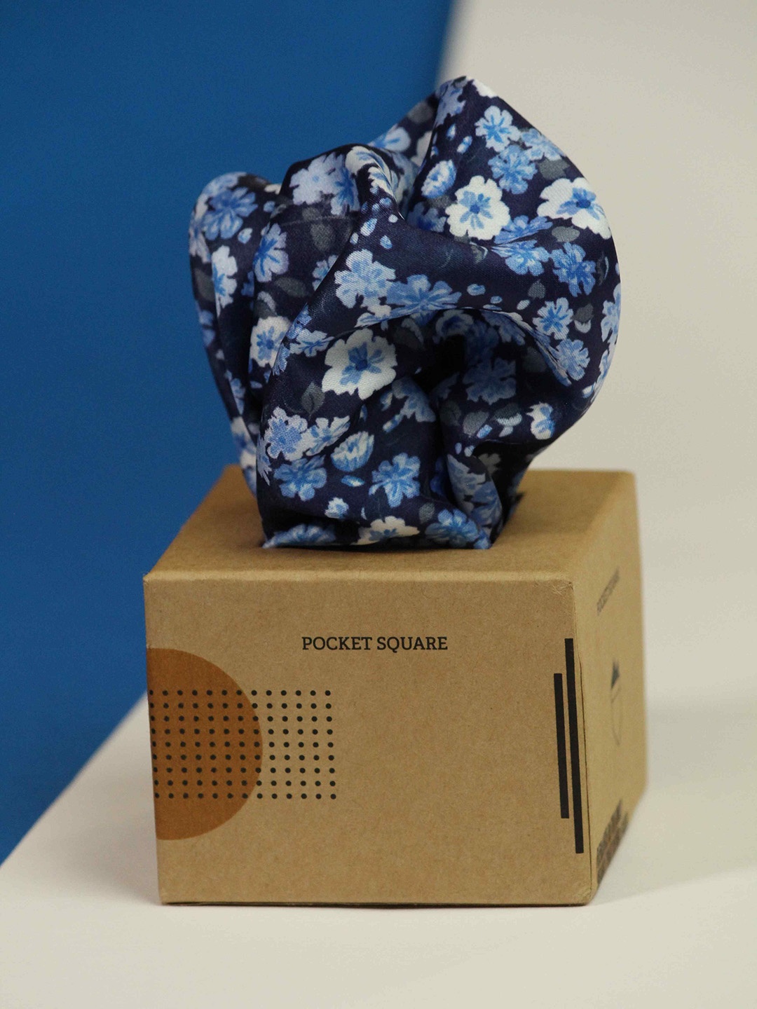 

Tossido Printed Pocket Squares, Blue