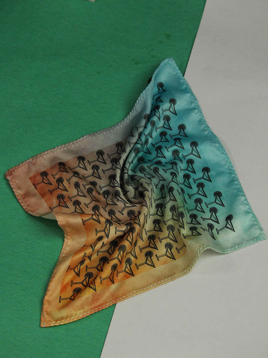

Tossido Printed Pocket Squares, Blue