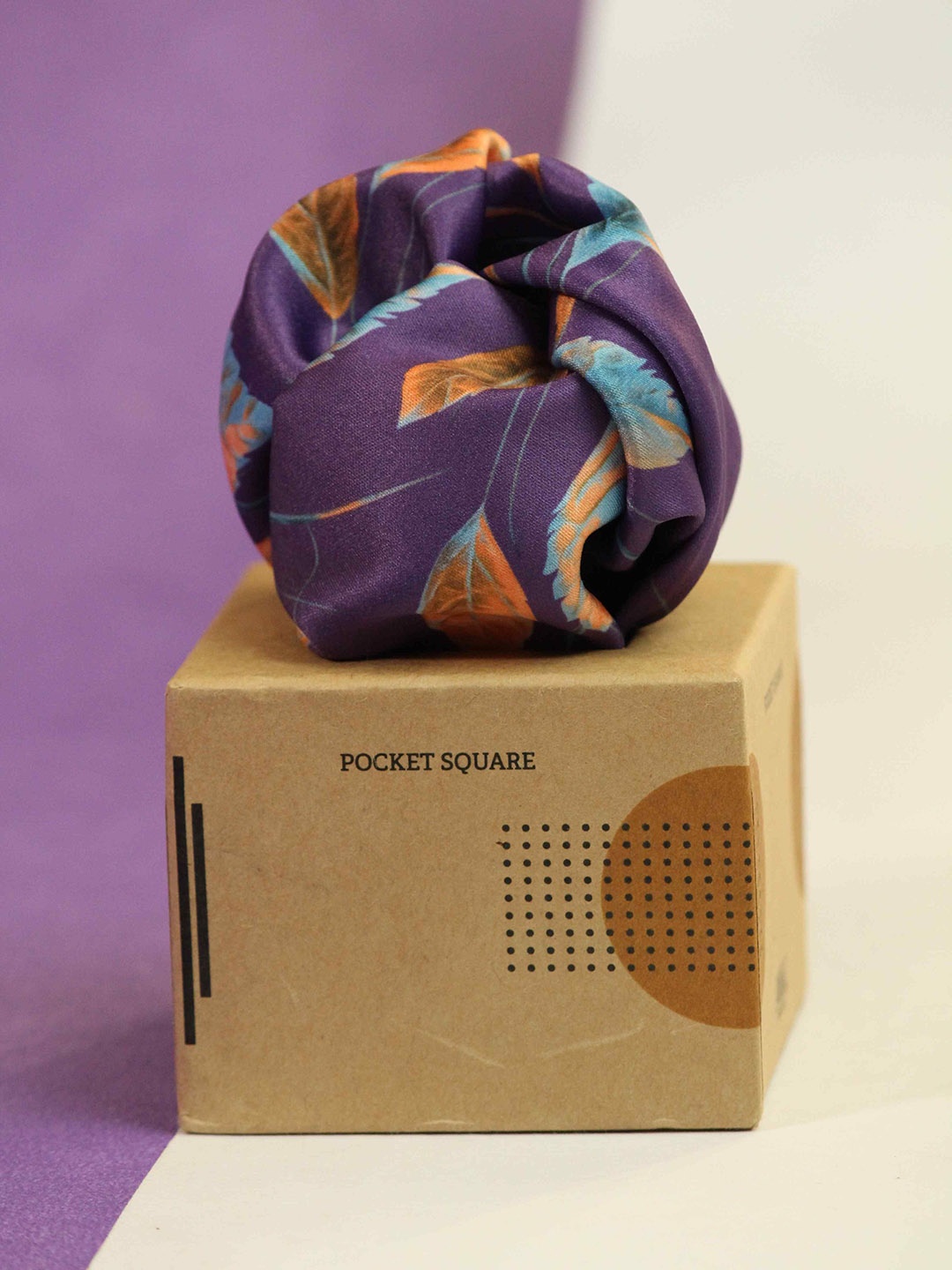 

Tossido Printed Pocket Squares, Purple
