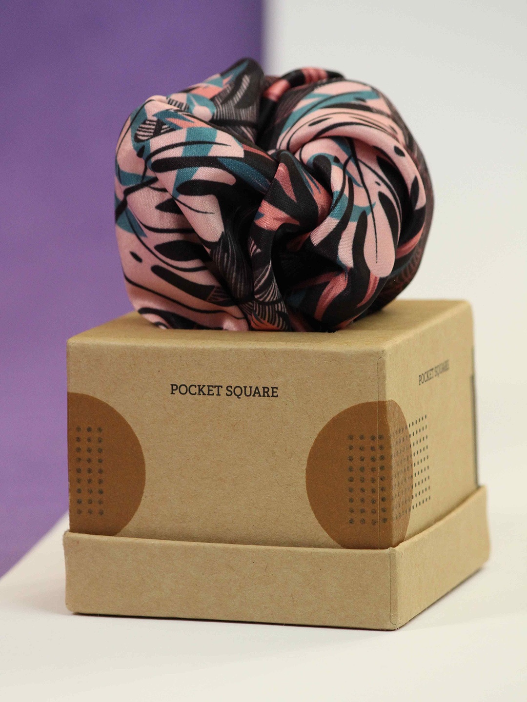 

Tossido Printed Pocket Squares, Pink