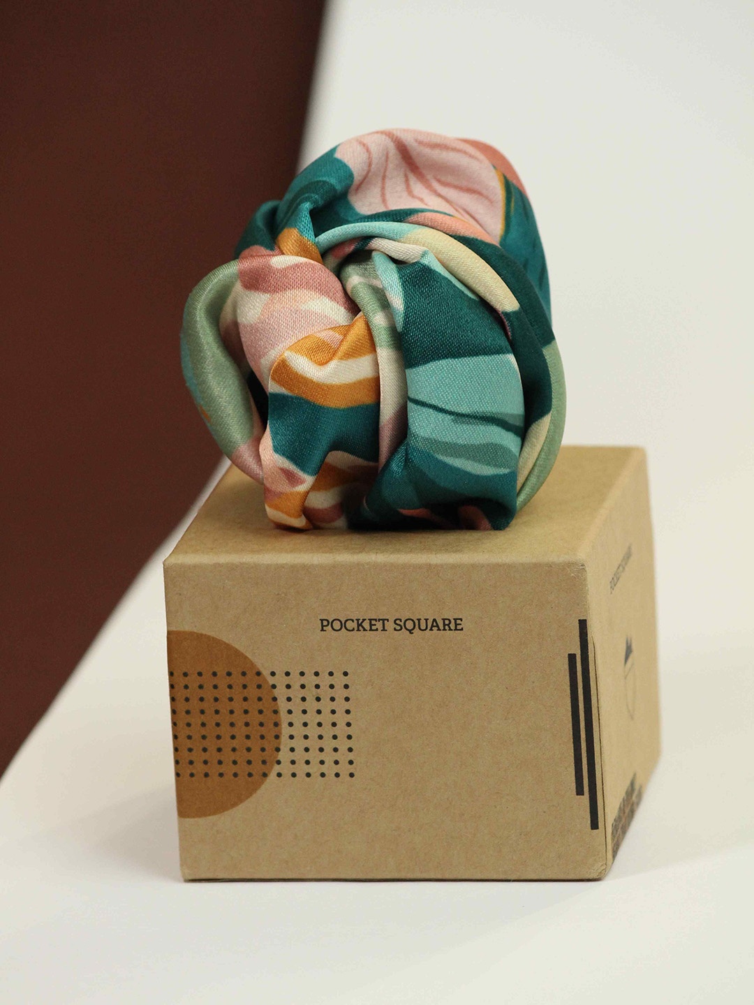 

Tossido Printed Pocket Squares, Green