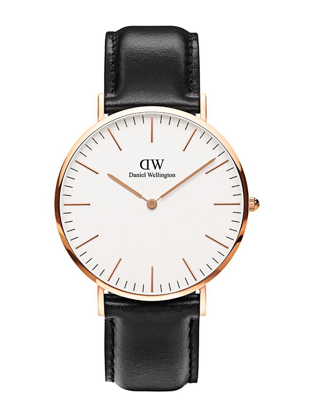 

Daniel Wellington Men Dial & Leather Straps Analogue Watch DW00100007K, White