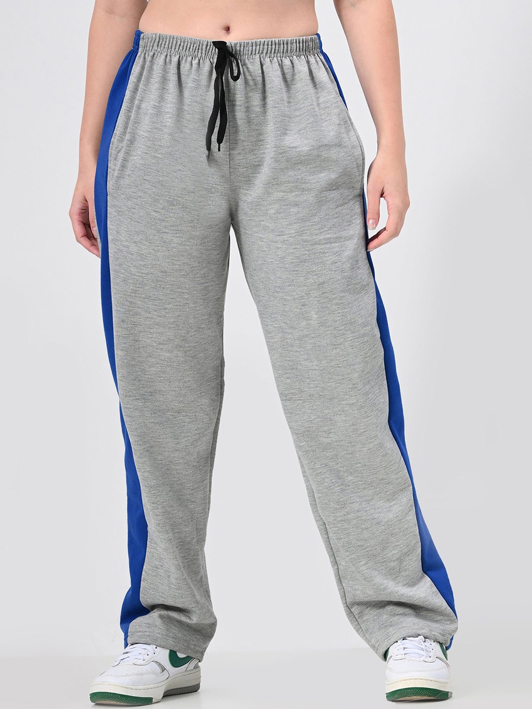 

BAESD Women Mid Rise Track Pants, Grey