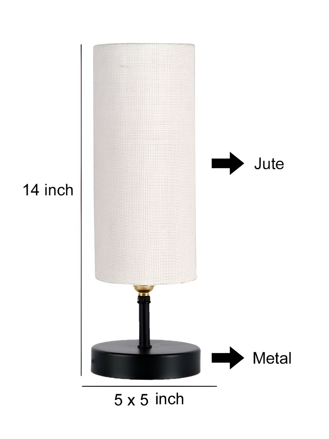 

Aura White and Black Wooden Cylinder Abstract Shaped Table Lamp