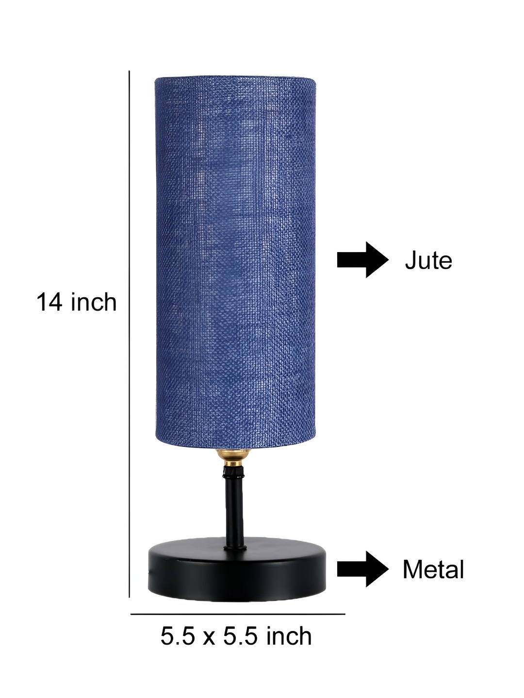 

Aura Blue Wood Traditional Abstract Shaped Table Lamp