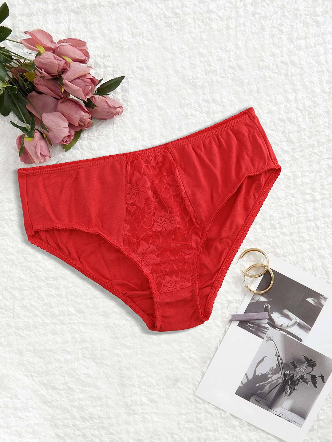 

SHREE GANESH FASHION Women Pack Of 2 Cotton Hipster Briefs, Pink