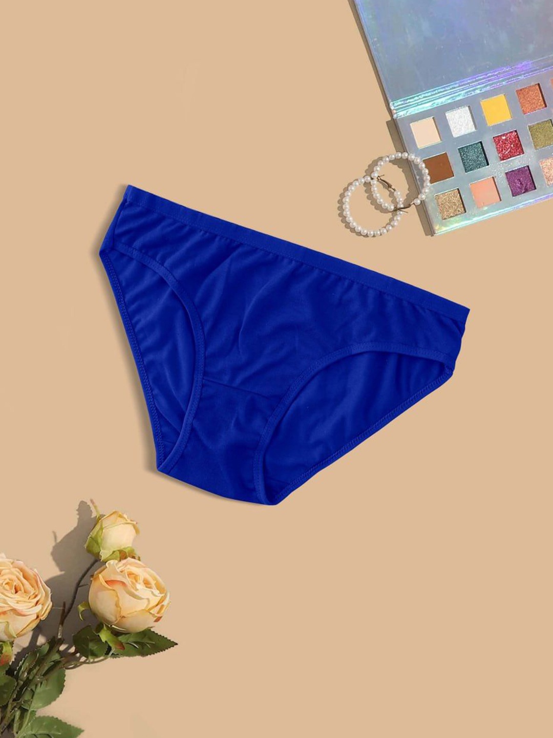 

SHREE GANESH FASHION Pack Of 2 Cotton Hipster Briefs UG-1003-BL-BL-02 S, Blue