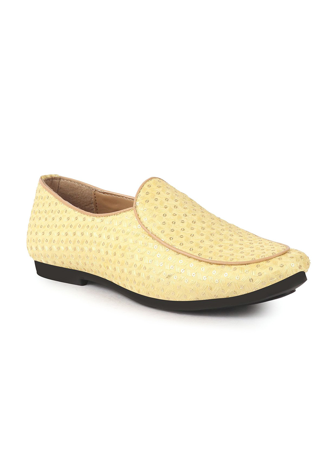 

FAUSTO Men Mojaris, Yellow