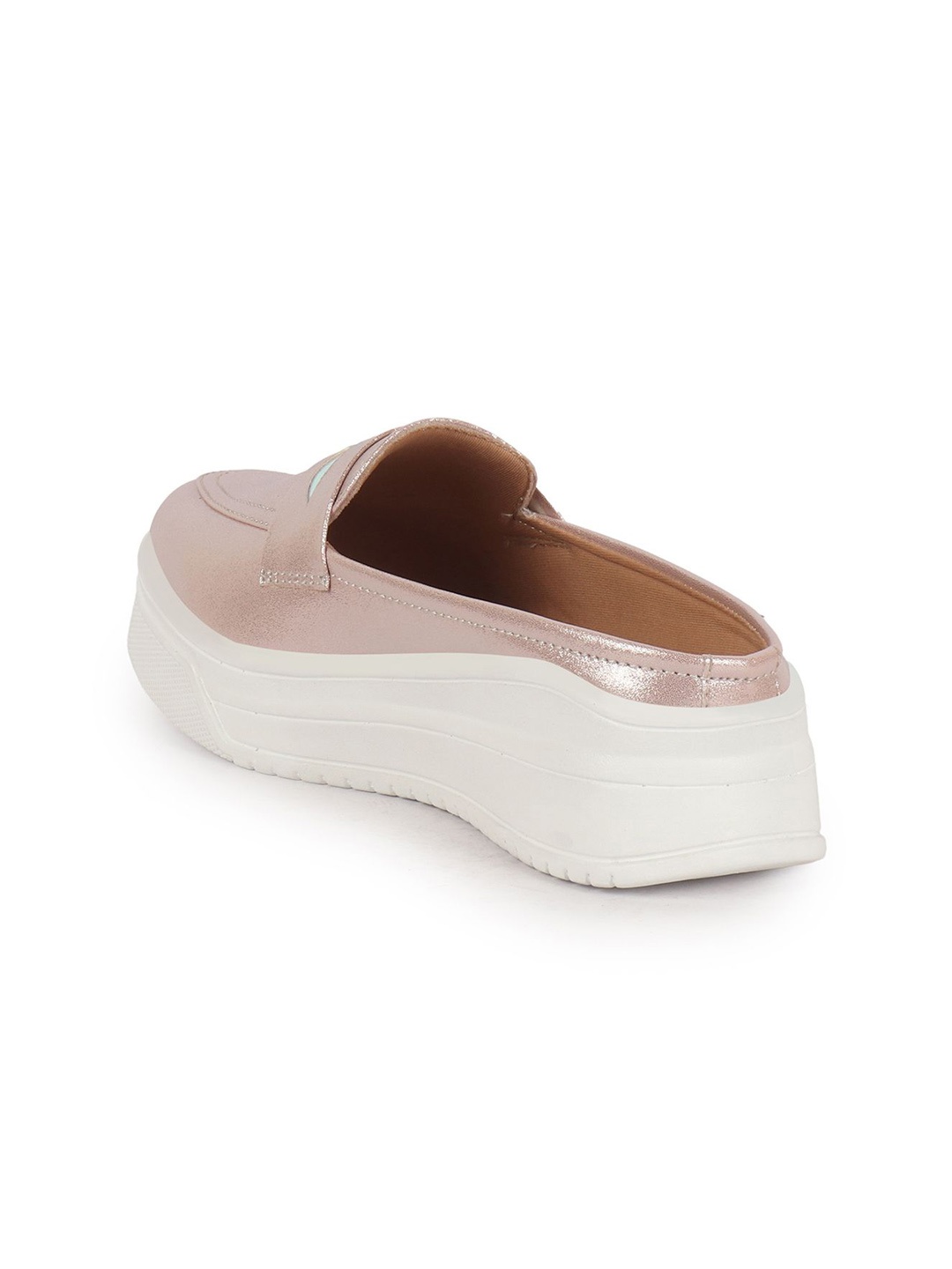 

FAUSTO Women PU Slip-On Sneakers, Pink