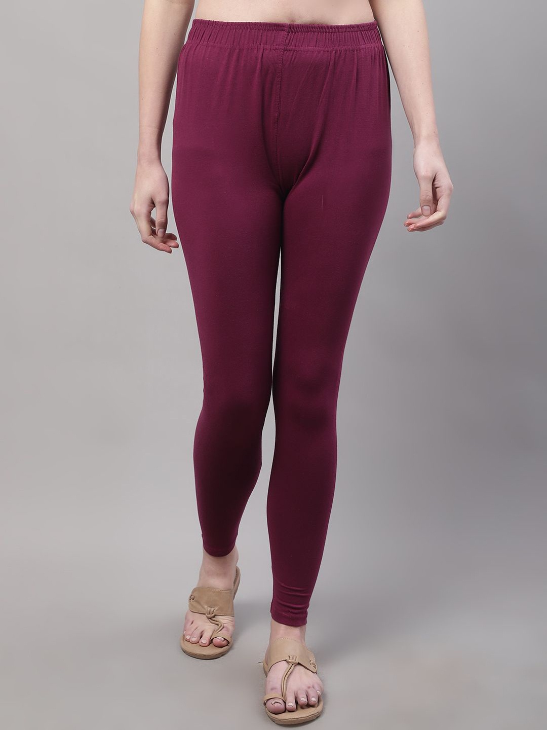 

Valles365 by S.C. Women Ankle-Length Leggings, Purple