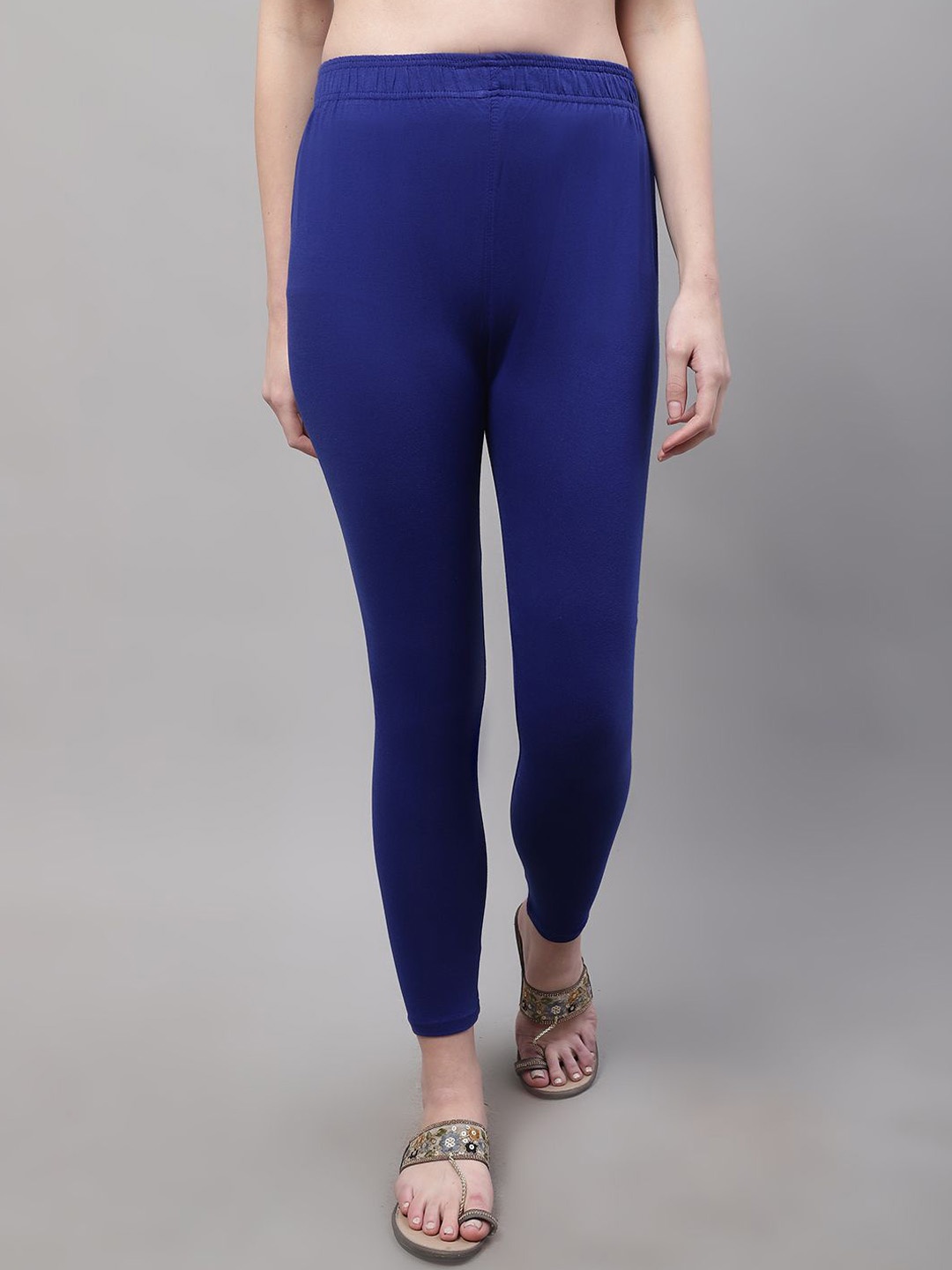 

Valles365 by S.C. Women Ankle-Length Leggings, Blue