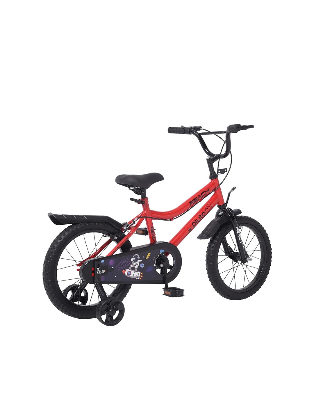 

Reach Kids Pluto Bicycle 16T With Training Wheels, Red