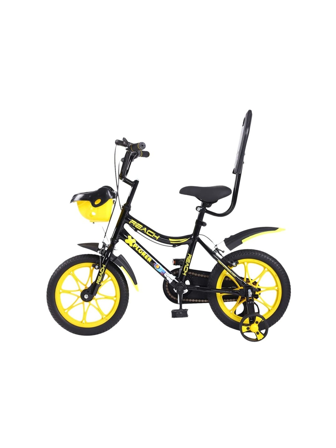 

Reach Kids Xplorer Bicycle 14T With Training Wheels, Black