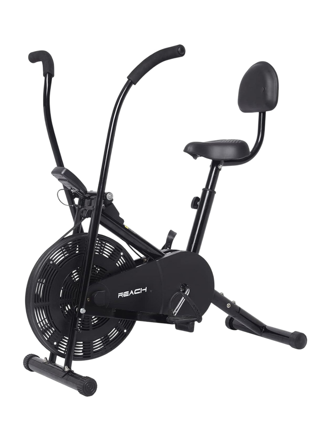 

Reach AB110 BS Air Bike Exercise Cycle With Moving or Stationary Handle, Black