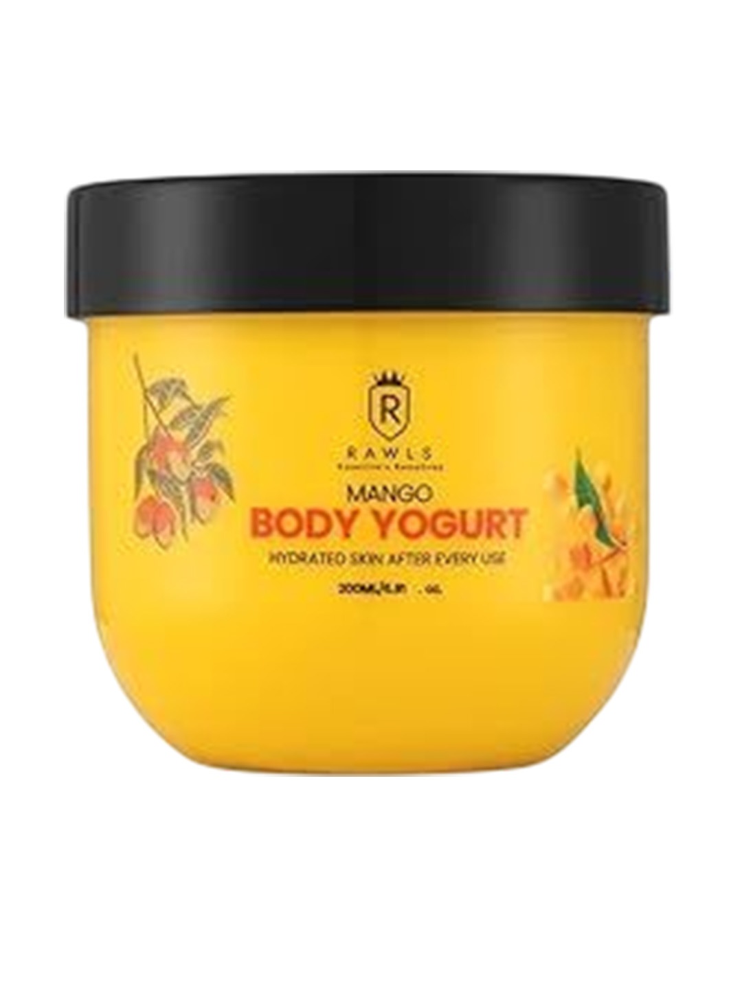 

RAWLS Mango Body Yogurt With Sea Buckthorn - 200 g, White