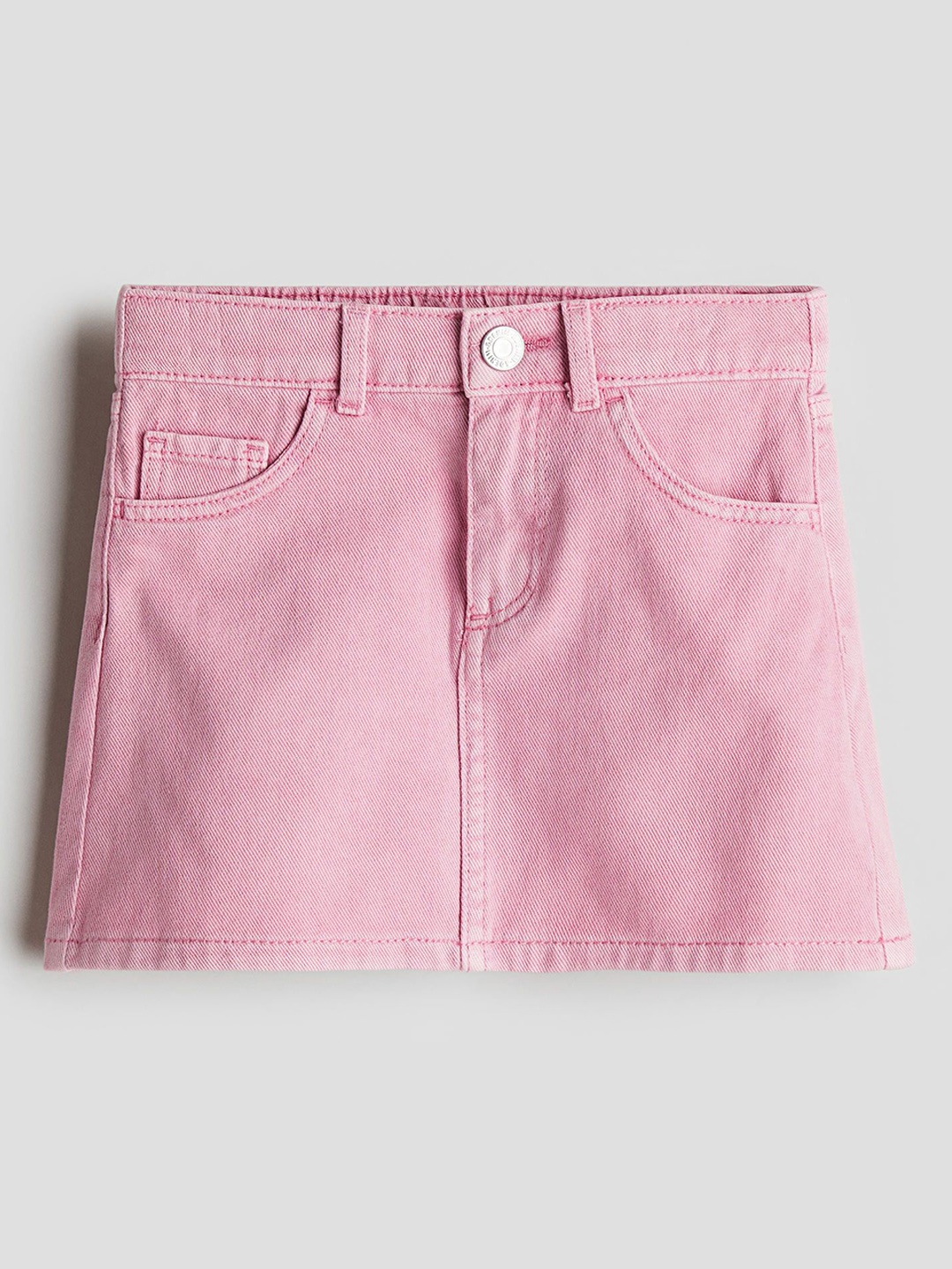 

H&M Girls Denim Skirt, Pink
