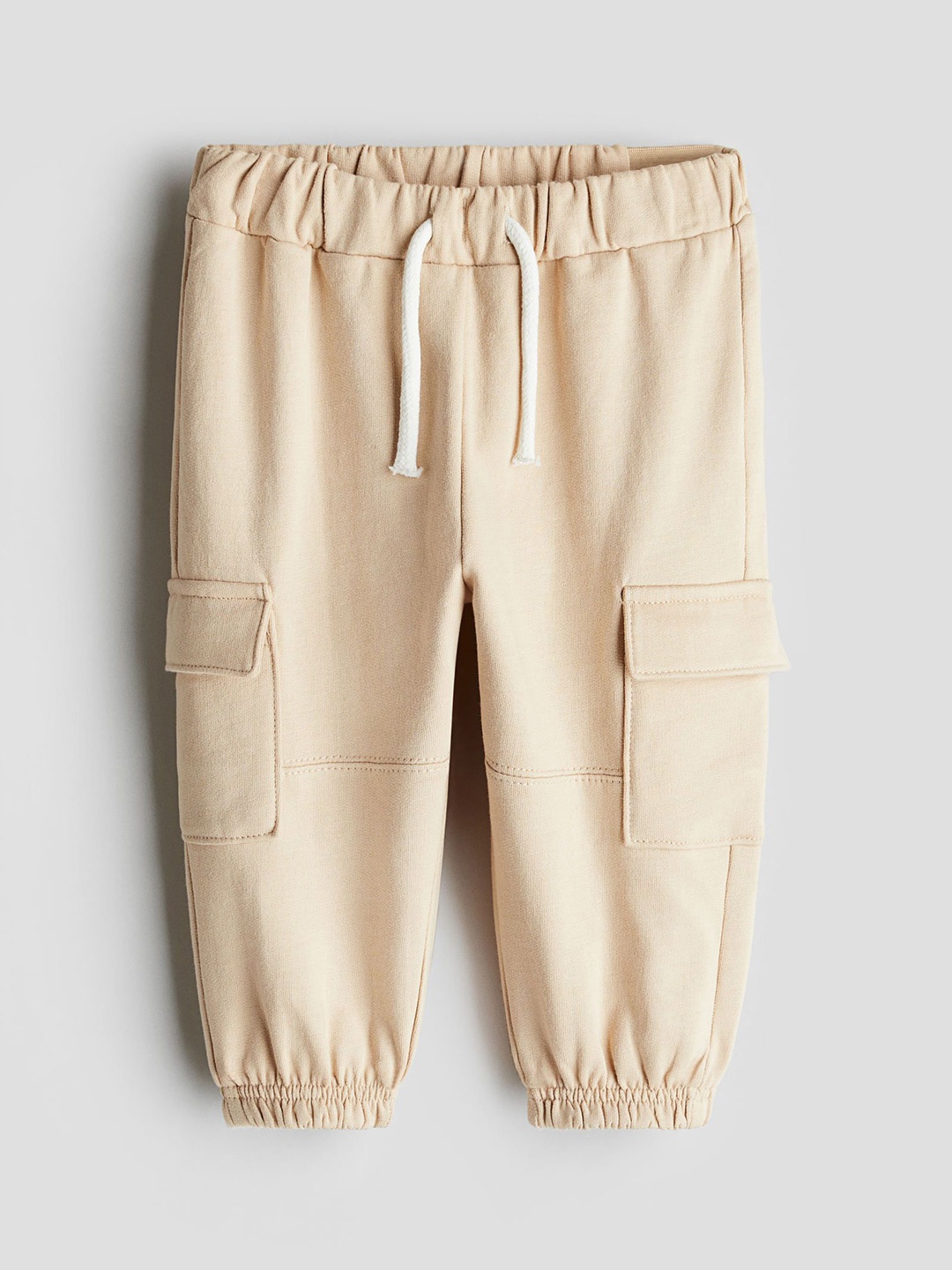 

H&M Cargo-Style Joggers, Beige