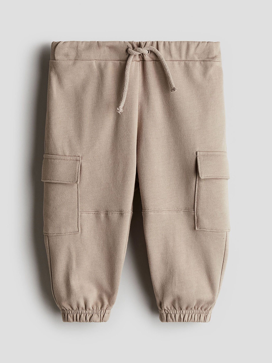 

H&M Cargo-Style Joggers, Beige