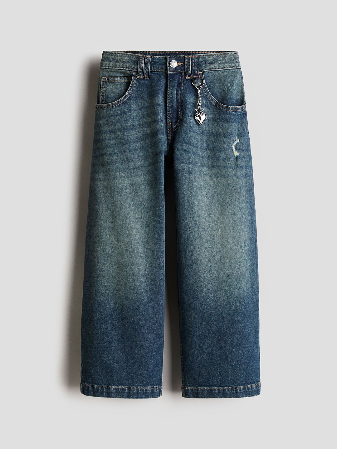 

H&M Baggy Wide Leg Jeans, Blue
