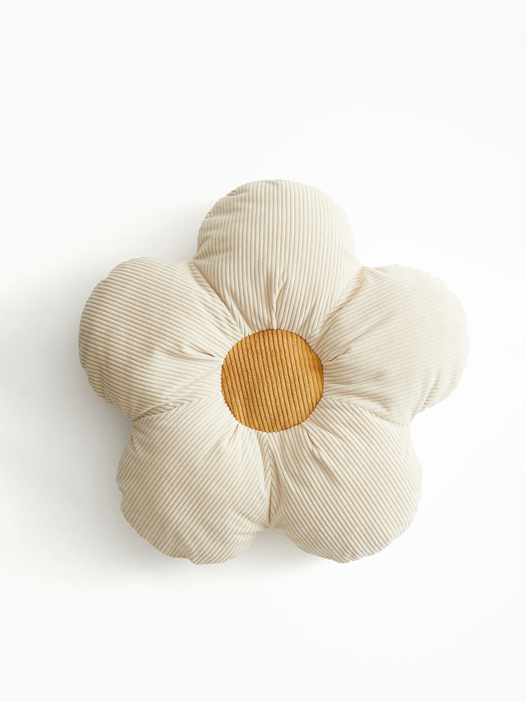 

H&M Boys Flower-Shaped Cushion, Beige