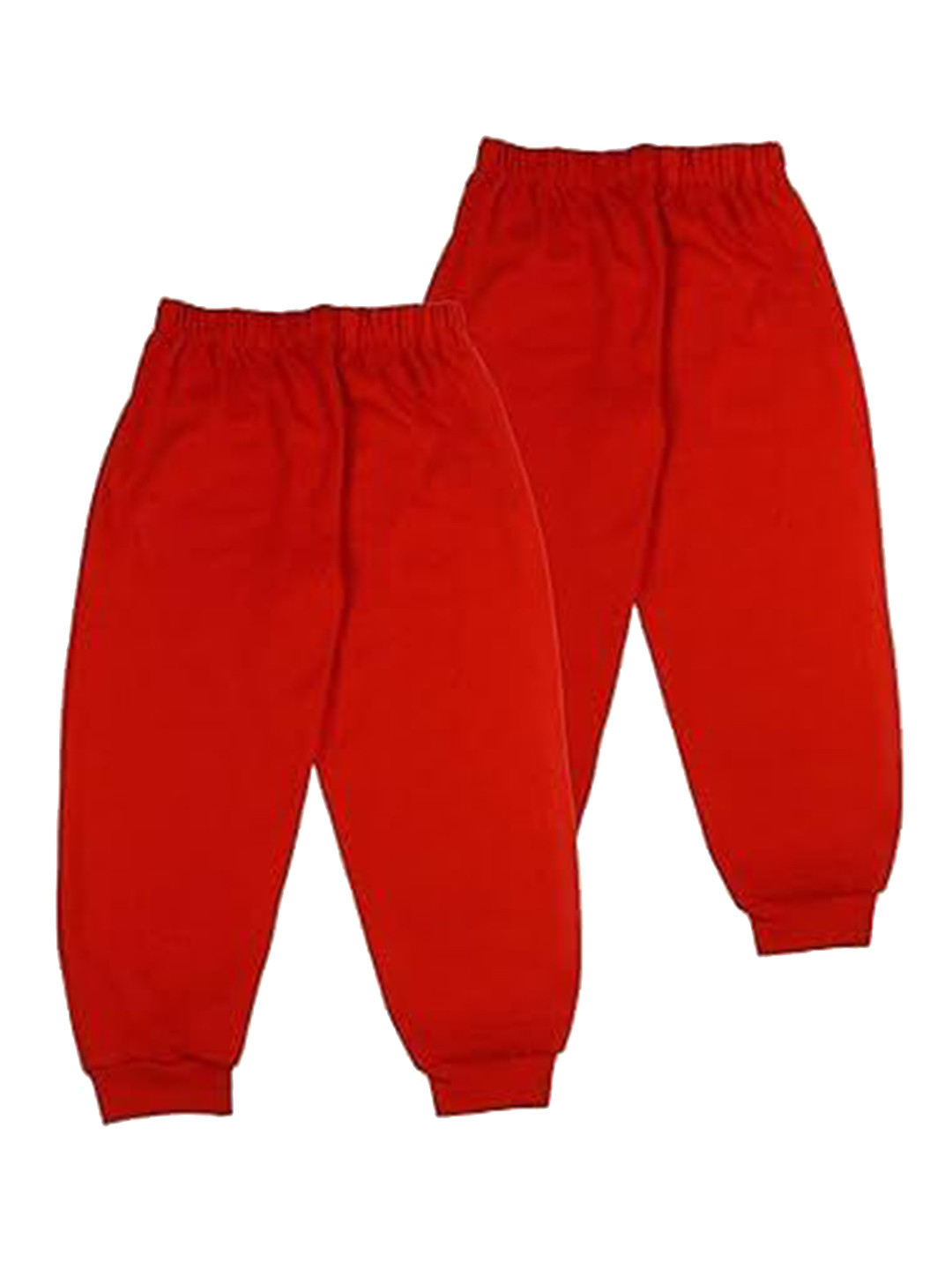 

BAESD Infants Pack Of 2 Cotton Relaxed Fit Joggers, Red