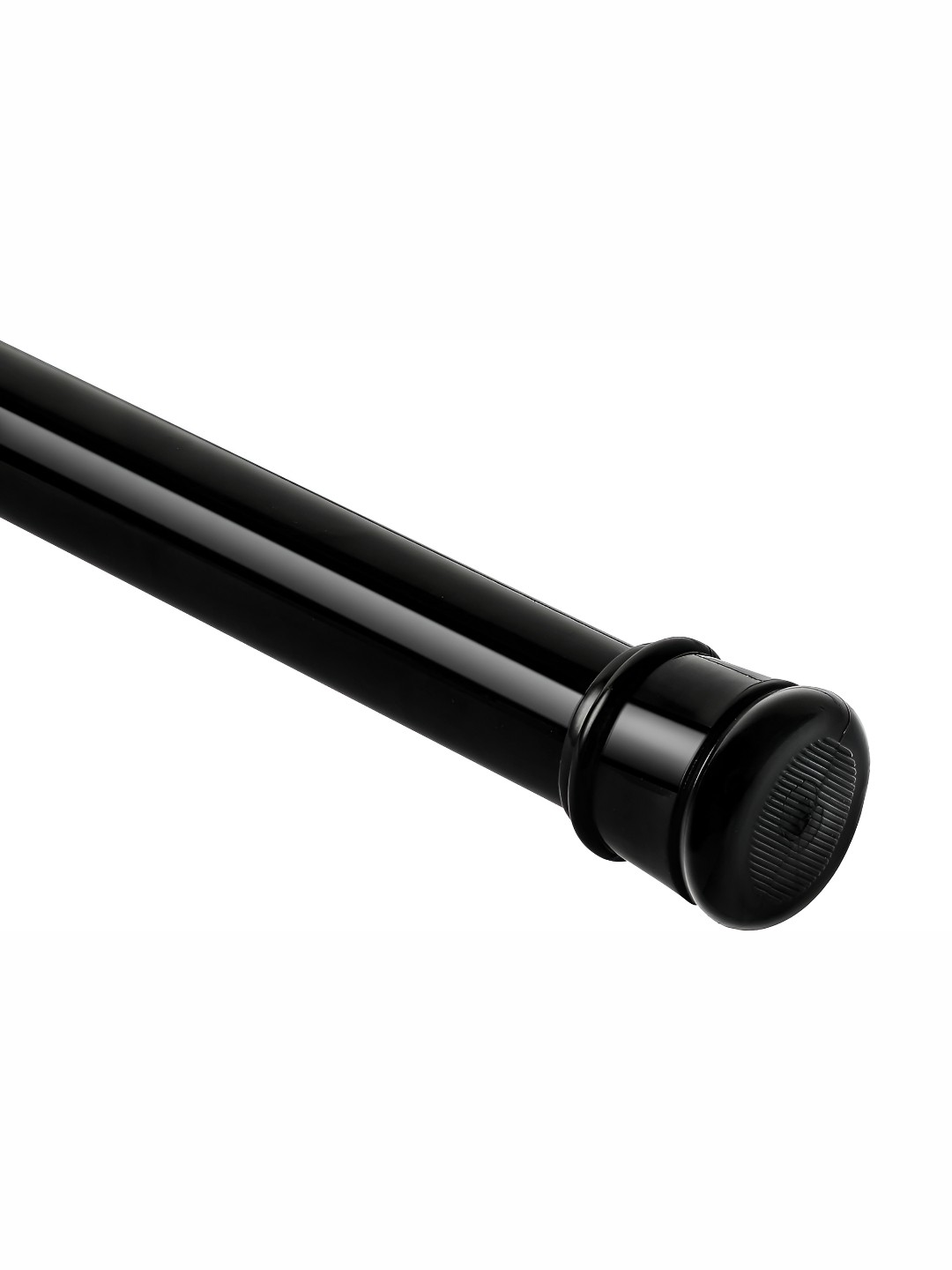 

HomeCloud Black Matte Iron Rust Resistant Adjustable Expandable Shower Curtain Rod