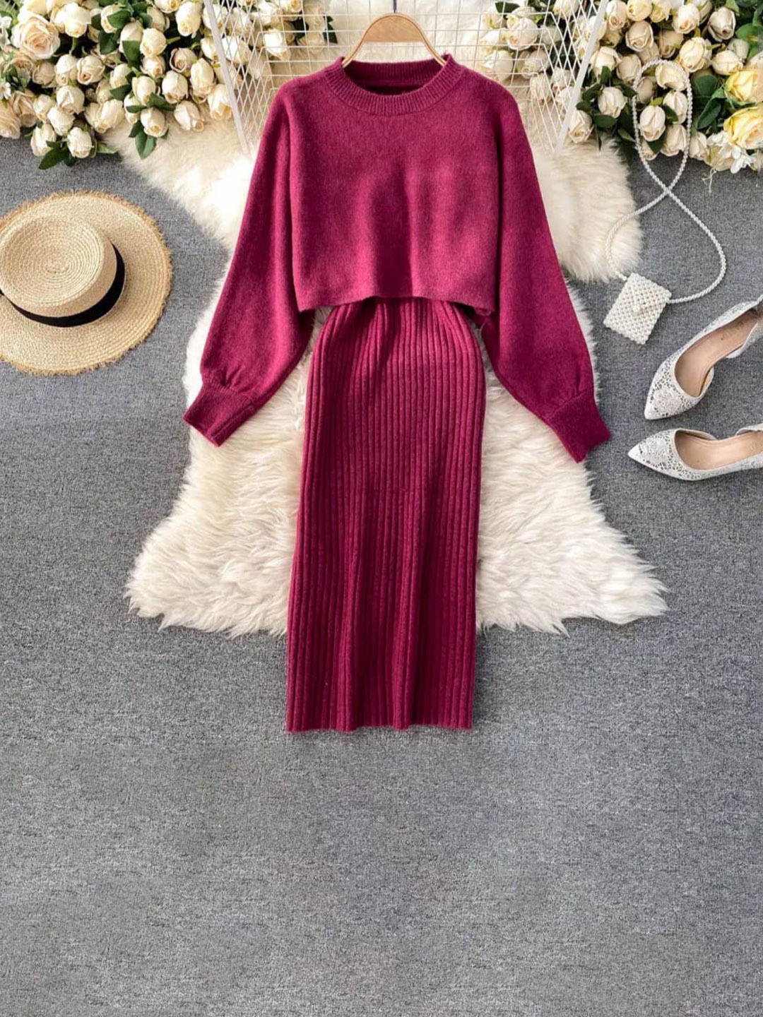 

Alamode By Akanksha Women Purple Calisto Coord Set