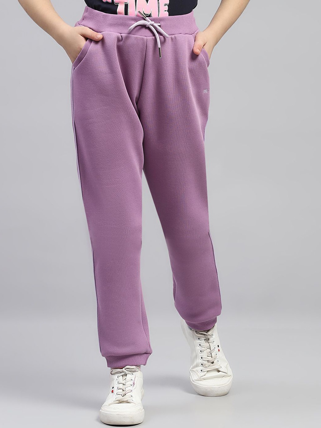 

Monte Carlo Girls Regular Fit Mid-Rise Joggers, Lavender