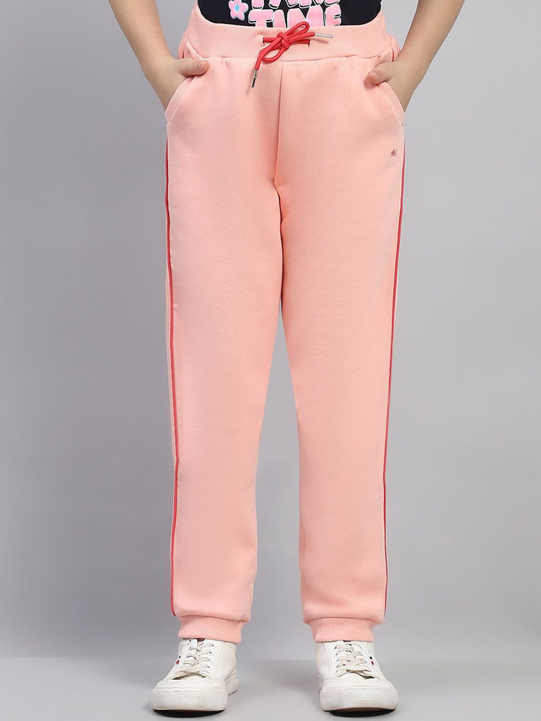 

Monte Carlo Girls Mid-Rise Joggers, Peach