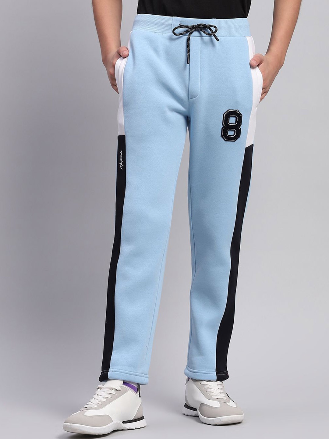 

Monte Carlo Boys Mid-Rise Track Pants, Blue