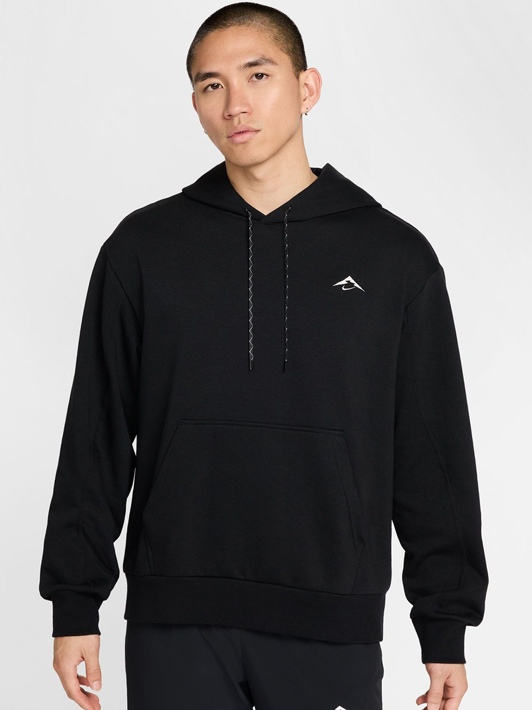 

Nike Men Hooded Graphic Cotton Casual Sweatshirt, Black