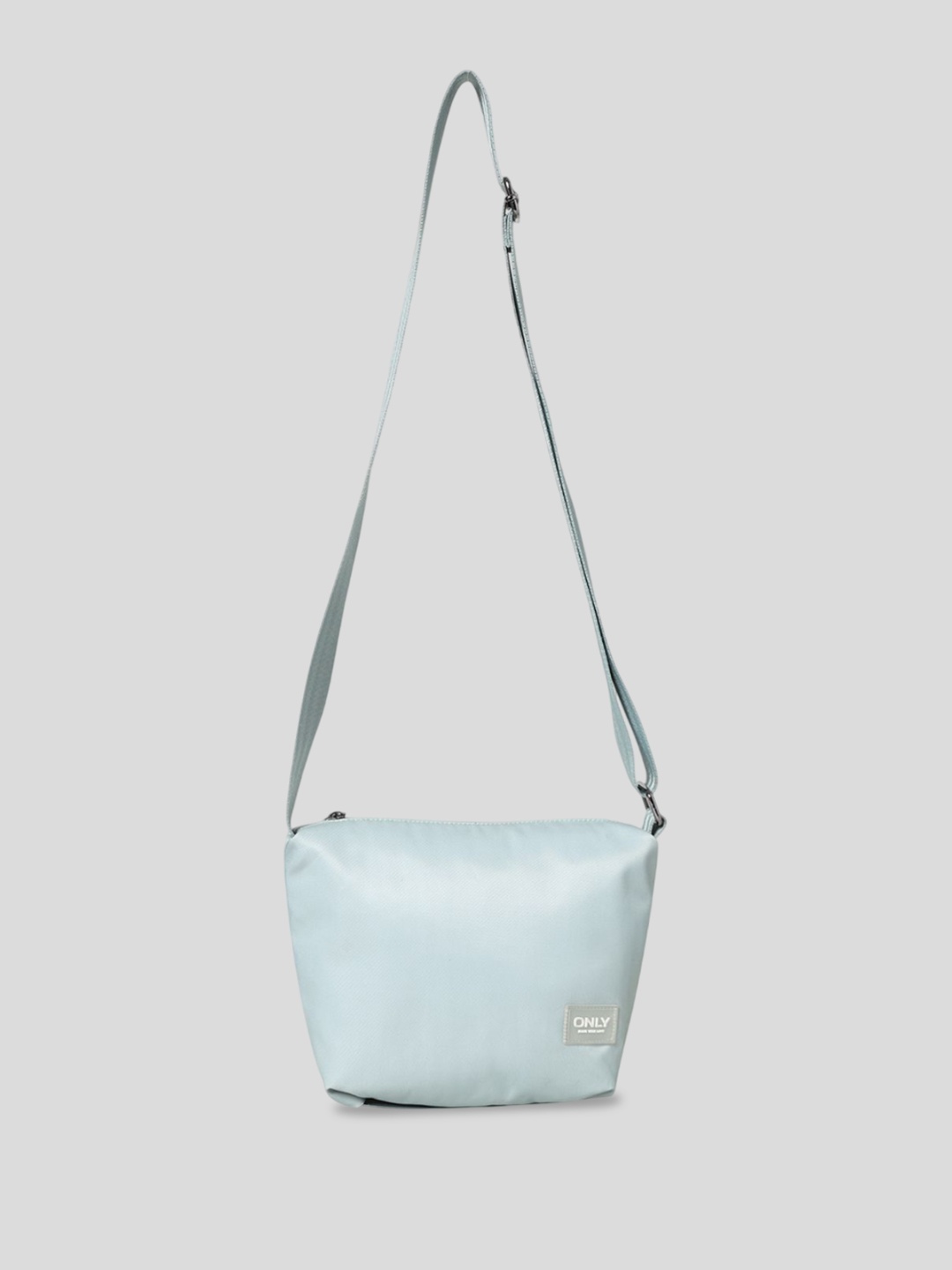 

ONLY Women Solid Structured Sling Bag, Sea green